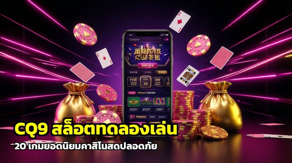 cq9 สล็อตทดลองเล่น