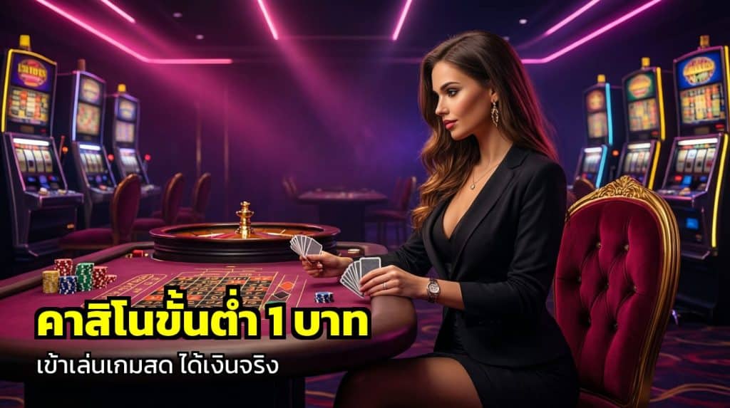 คาสิโนขั้นต่ำ 1 บาท